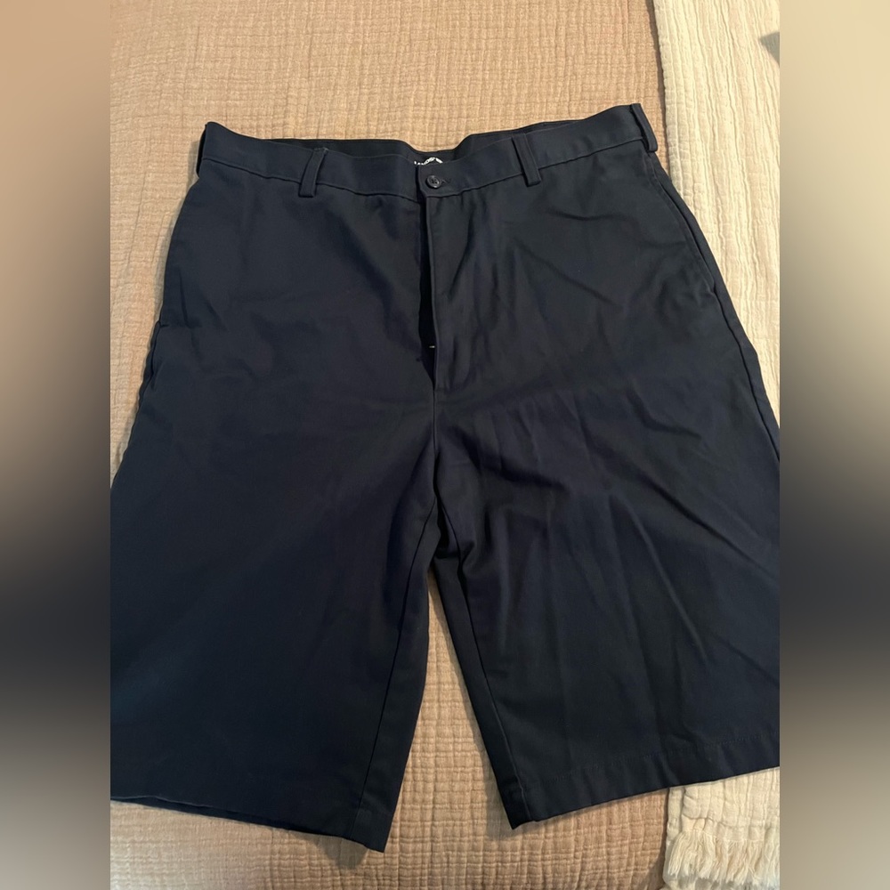Men’s Land End shorts 36 blue never worn